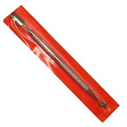 BEAUTIFUL NAILS Cuticle pusher spade & trimmer stainless steel